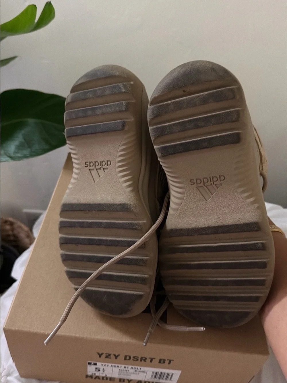 adidas Yeezy Desert Boot in ‘Rock’ men’s size 5.5
